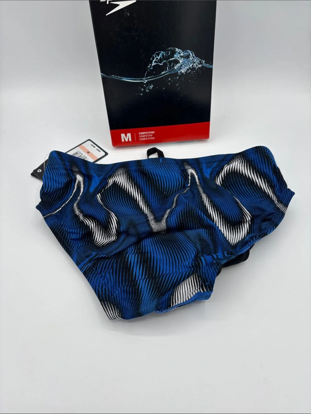 Speedo Boy’s 9/10 Team Royal Blue Purpose Brief Swim Trucks